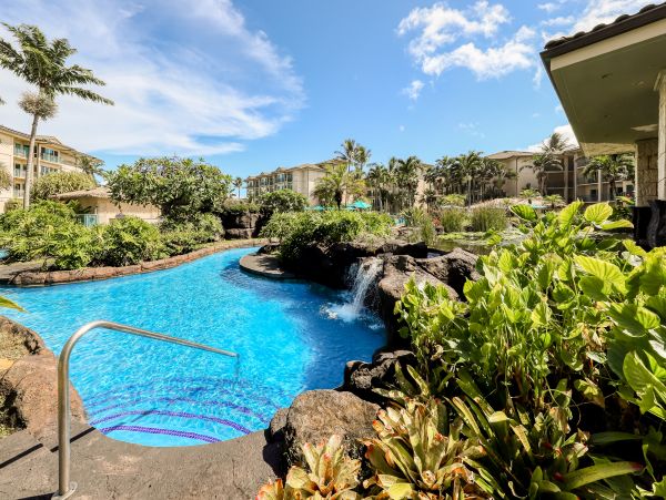 2 Bedroom  Luxury Beach Community Kauai Five Star Amenities.