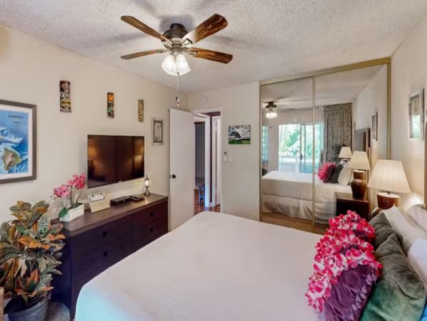 Cozy Vacation One Bedroom Rental in Kapaa