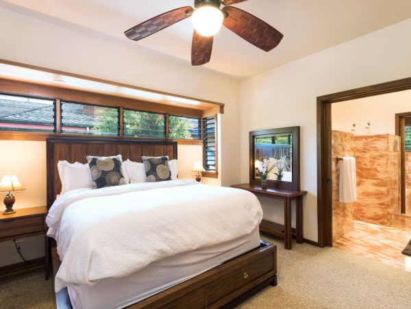 Anini Beach Five Bedroom Rental Home 225 feet from the Ocean.