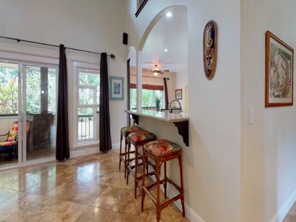 Exquisite Custom Home in Princeville with Luxurious Amenities and Tropical Elegance