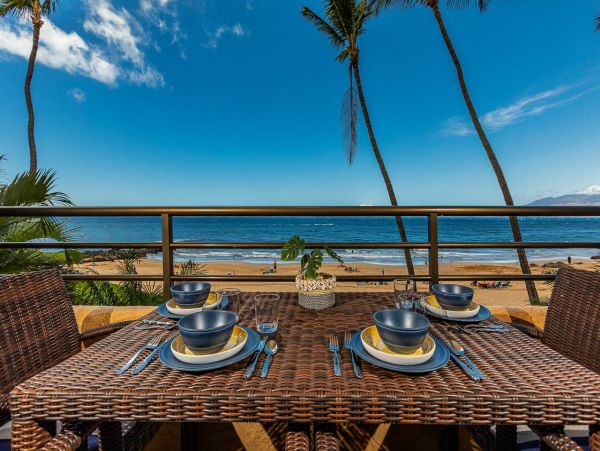 Wailea Two-Bedroom Beachfront Rental Condo