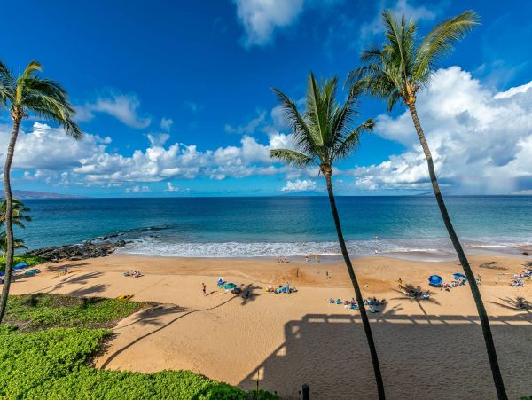 Oceanview Wailea Vacation Condo On Beach