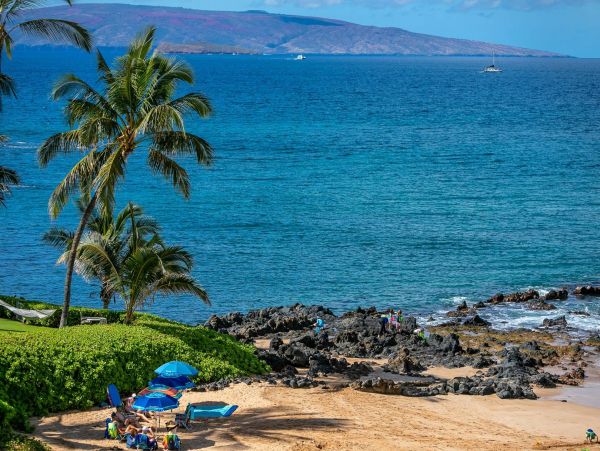 Oceanview Wailea Vacation Condo On Beach
