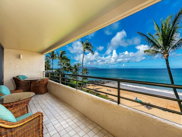 Oceanview Wailea Vacation Condo On Beach