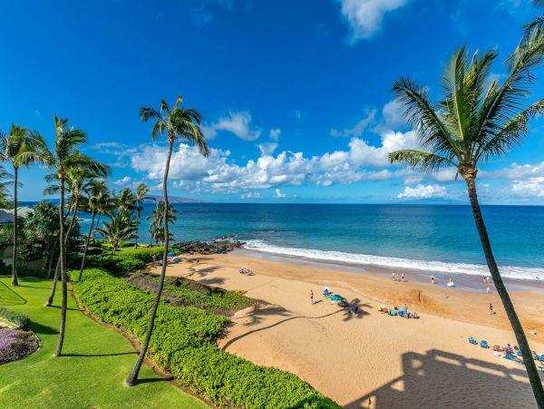 Oceanview Wailea Vacation Condo On Beach