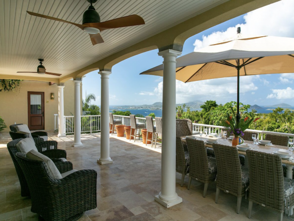 St. john Luxury Oceanfront Pool Vacation Villa