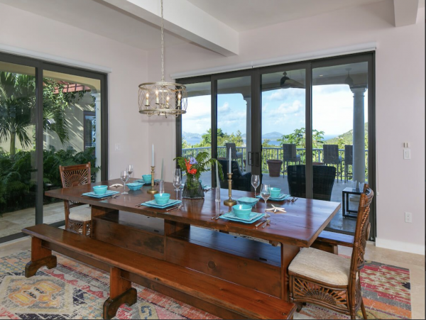 St. john Luxury Oceanfront Pool Vacation Villa
