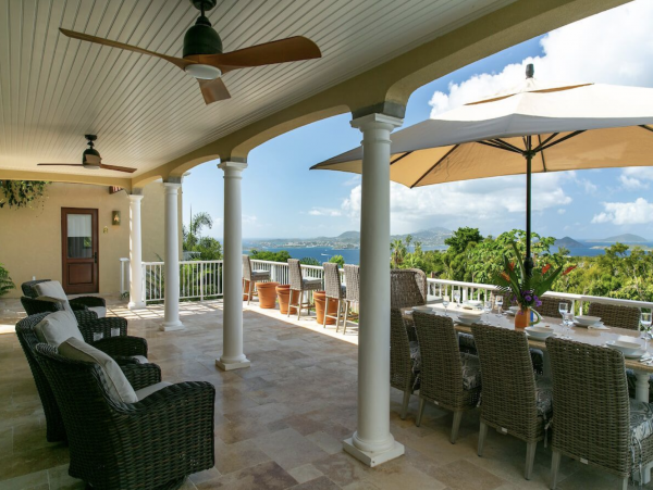 St. john Luxury Oceanfront Pool Vacation Villa