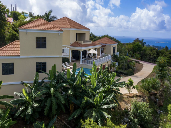 St. john Luxury Oceanfront Pool Vacation Villa