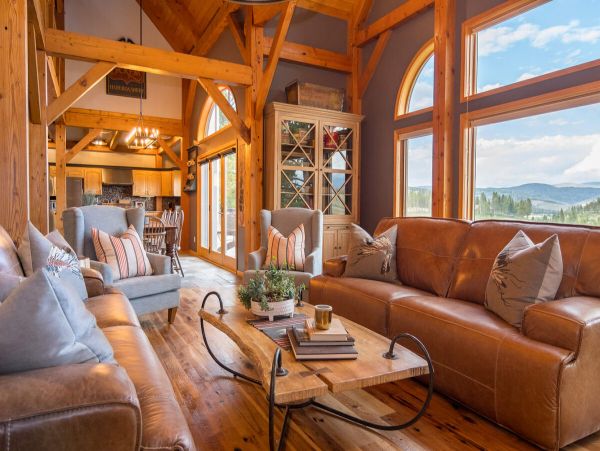 Mountain Views Granby Vacation Home Six Bedroom