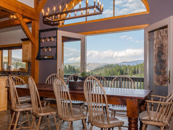 Mountain Views Granby Vacation Home Six Bedroom