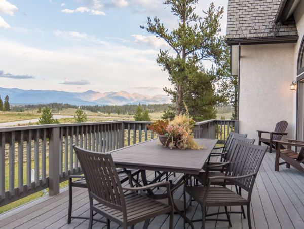 Mountain Views Granby Vacation Home Six Bedroom