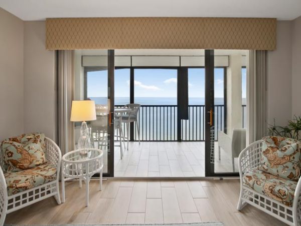 Beachfront 2 Bedroom Condo Full Ocean Views in Naples