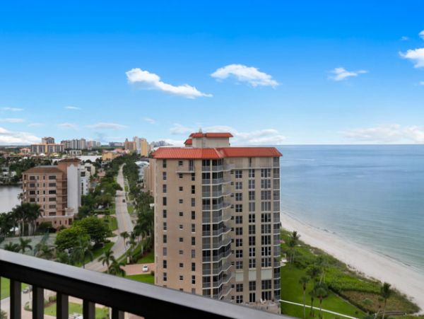 Beachfront 2 Bedroom Condo Full Ocean Views in Naples