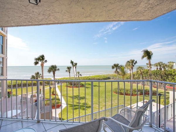 Oceanfront Naples Two Bedroom Condominium