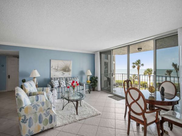 Oceanfront Naples Two Bedroom Condominium