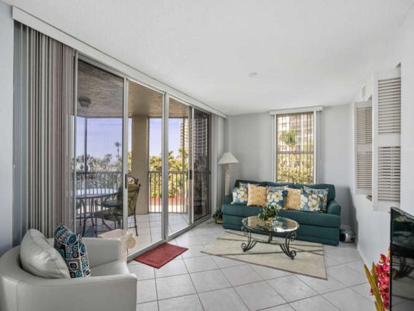 Oceanfront Naples Two Bedroom Condominium