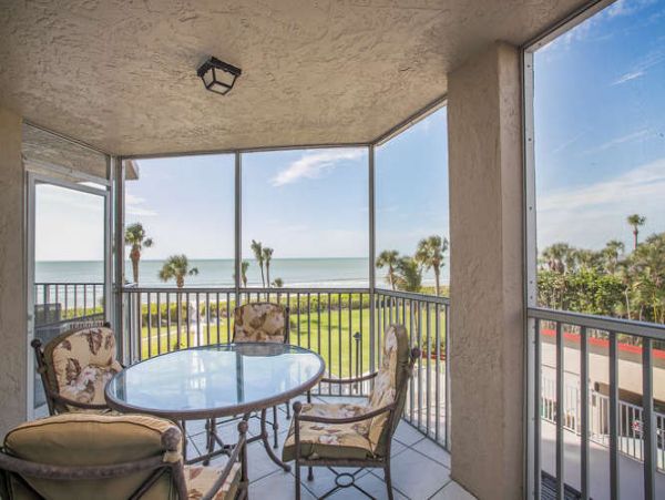 Oceanfront Naples Two Bedroom Condominium