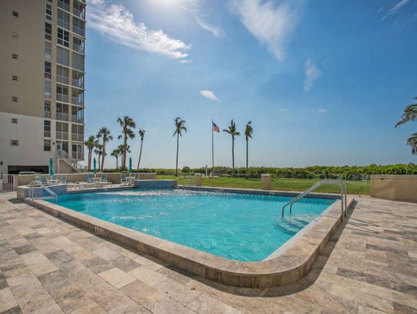 Oceanfront Naples Two Bedroom Condominium