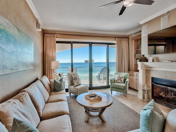 Destin Gulf Front Vacation Rental Luxury 4-Bedroom Beachfront Condo