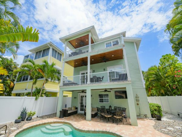 Four Bedroom Anna Maria Island Vacation Home Sleeps Eight