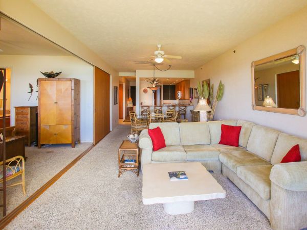 Ocean View Two Bedroom Rental Condo in Kahana