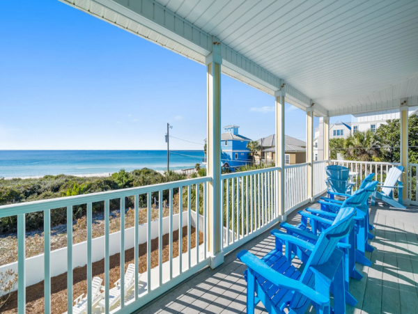 Beachfront Bliss 4 Bedroom Vacation Home in Inlet Beach