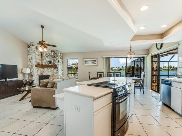Cape Coral Lakefront Four Bedroom Pool Home