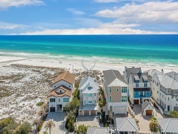 Seagrove Beach Vacation Rental Luxury 30A Gulf Front Villa with Private Pool