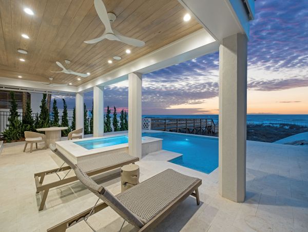 Seagrove Beach Vacation Rental Luxury 30A Gulf Front Villa with Private Pool