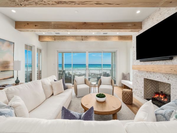 Seagrove Beach Vacation Rental Luxury 30A Gulf Front Villa with Private Pool