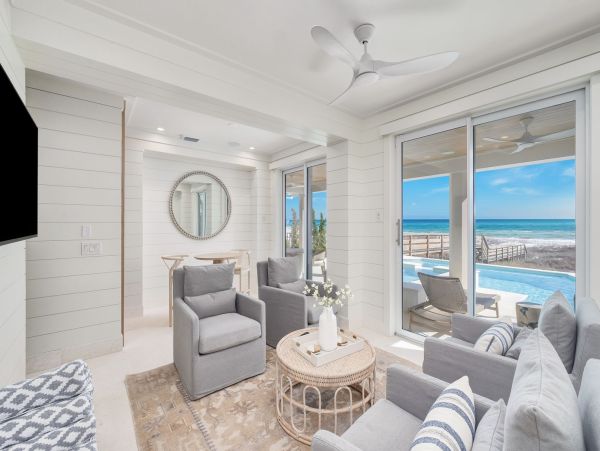 Seagrove Beach Vacation Rental Luxury 30A Gulf Front Villa with Private Pool