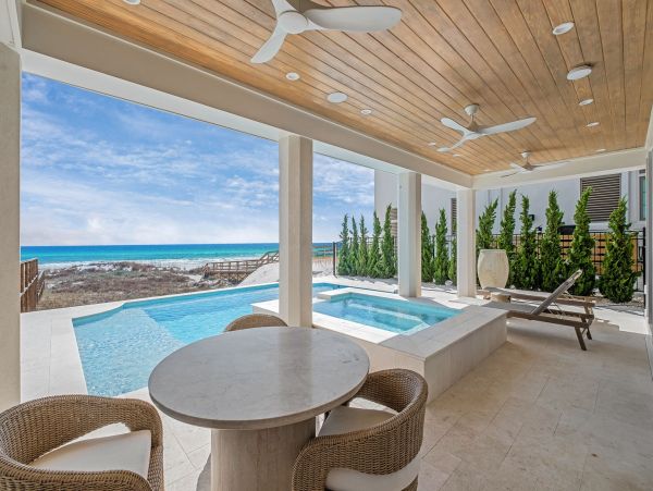 Seagrove Beach Vacation Rental Luxury 30A Gulf Front Villa with Private Pool