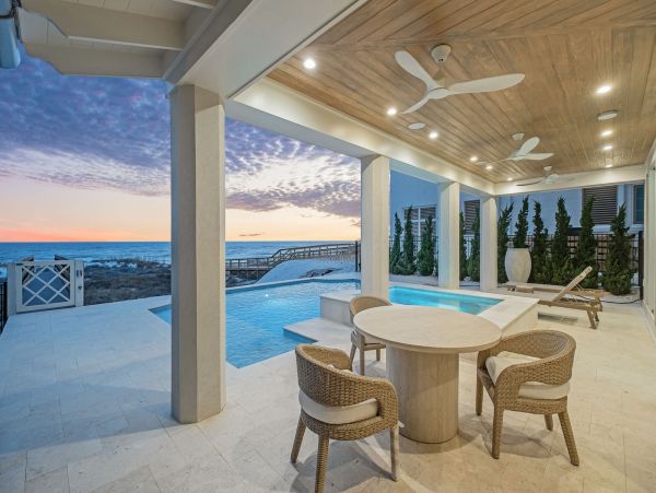 Seagrove Beach Vacation Rental Luxury 30A Gulf Front Villa with Private Pool