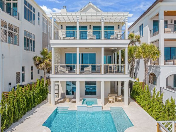 Seagrove Beach Vacation Rental Luxury 30A Gulf Front Villa with Private Pool