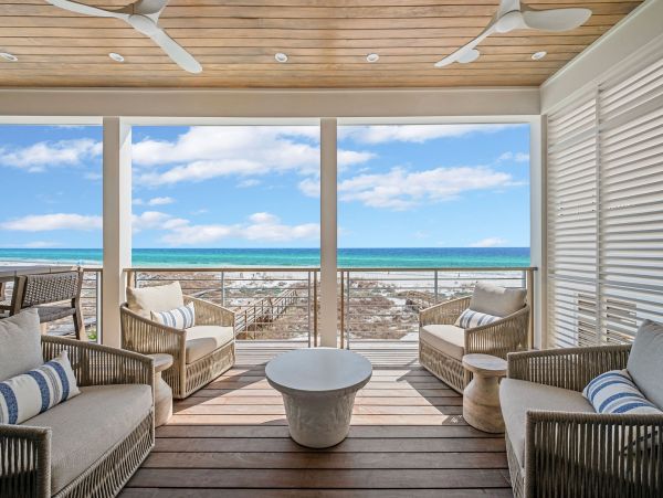Seagrove Beach Vacation Rental Luxury 30A Gulf Front Villa with Private Pool