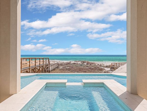 Seagrove Beach Vacation Rental Luxury 30A Gulf Front Villa with Private Pool