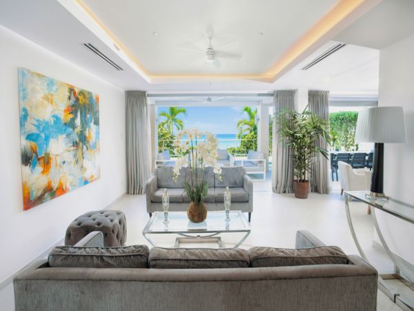 Oceanfront Barbados Vacation Home Sleeps Ten Guests