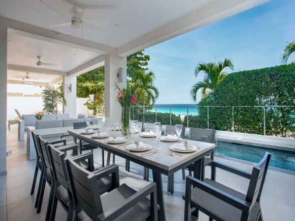 Oceanfront Barbados Vacation Home Sleeps Ten Guests