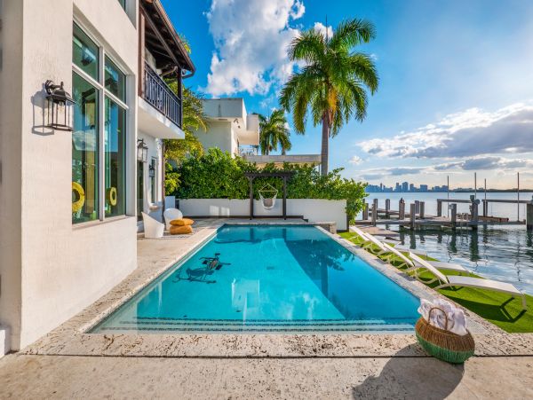 Miami Beach Stunning Mediterranean Style Bayfront Mansion