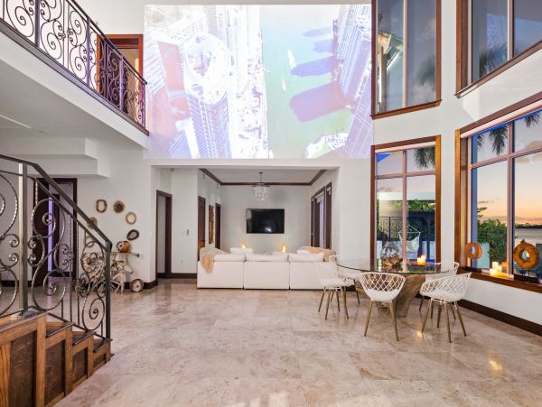 Miami Beach Stunning Mediterranean Style Bayfront Mansion