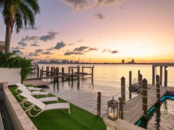 Miami Beach Stunning Mediterranean Style Bayfront Mansion