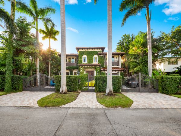 Miami Beach Stunning Mediterranean Style Bayfront Mansion