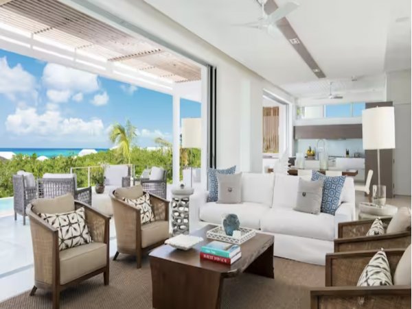 Stunning Turks & Caicos Luxury Beach Villa