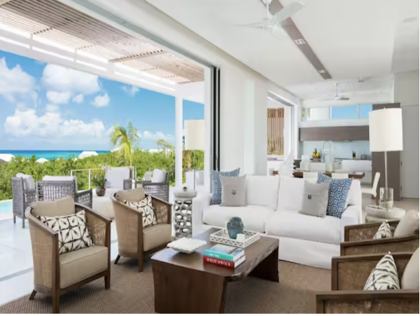 Stunning Turks & Caicos Luxury Beach Villa