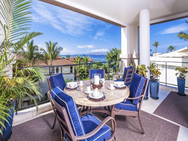 Wailea Three Bedroom Ocean View Vacation Condo