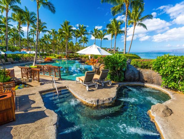 Wailea Three Bedroom Ocean View Vacation Condo