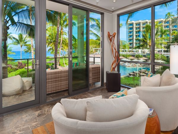 Wailea 3 Bedroom Condo with Partial Ocean Views Sleeps 8