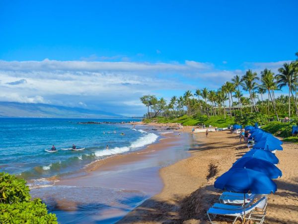 Wailea 3 Bedroom Condo with Partial Ocean Views Sleeps 8