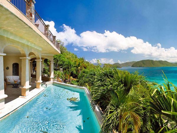 Luxury St. John Main House & Cottage Villa Pool 10 Guests